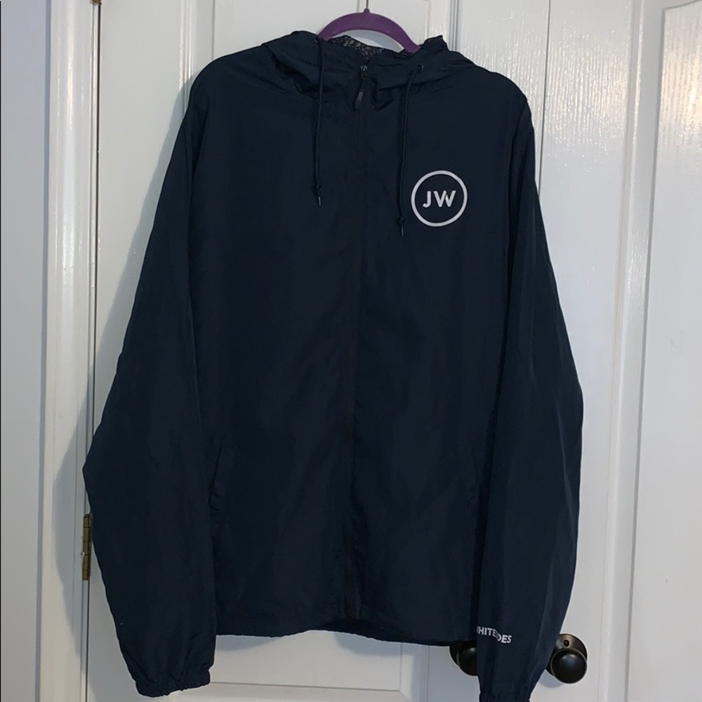Jacob Whitesides Navy Windbreaker